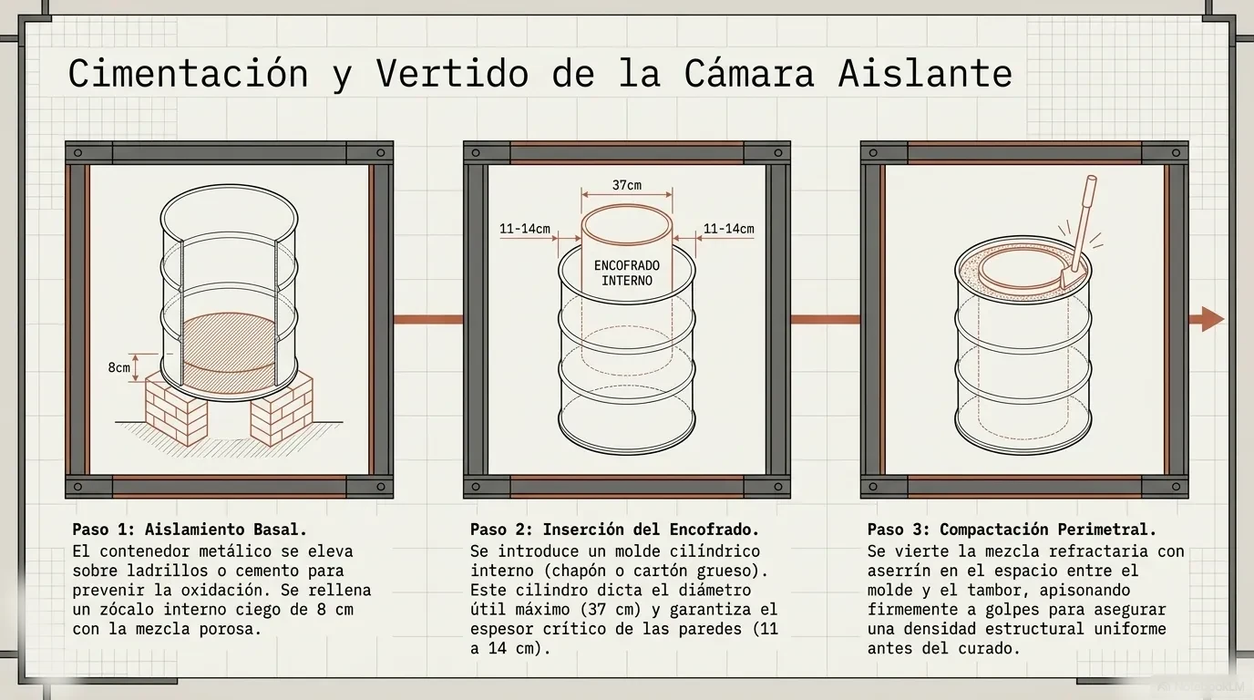 Cimentación y Vertido